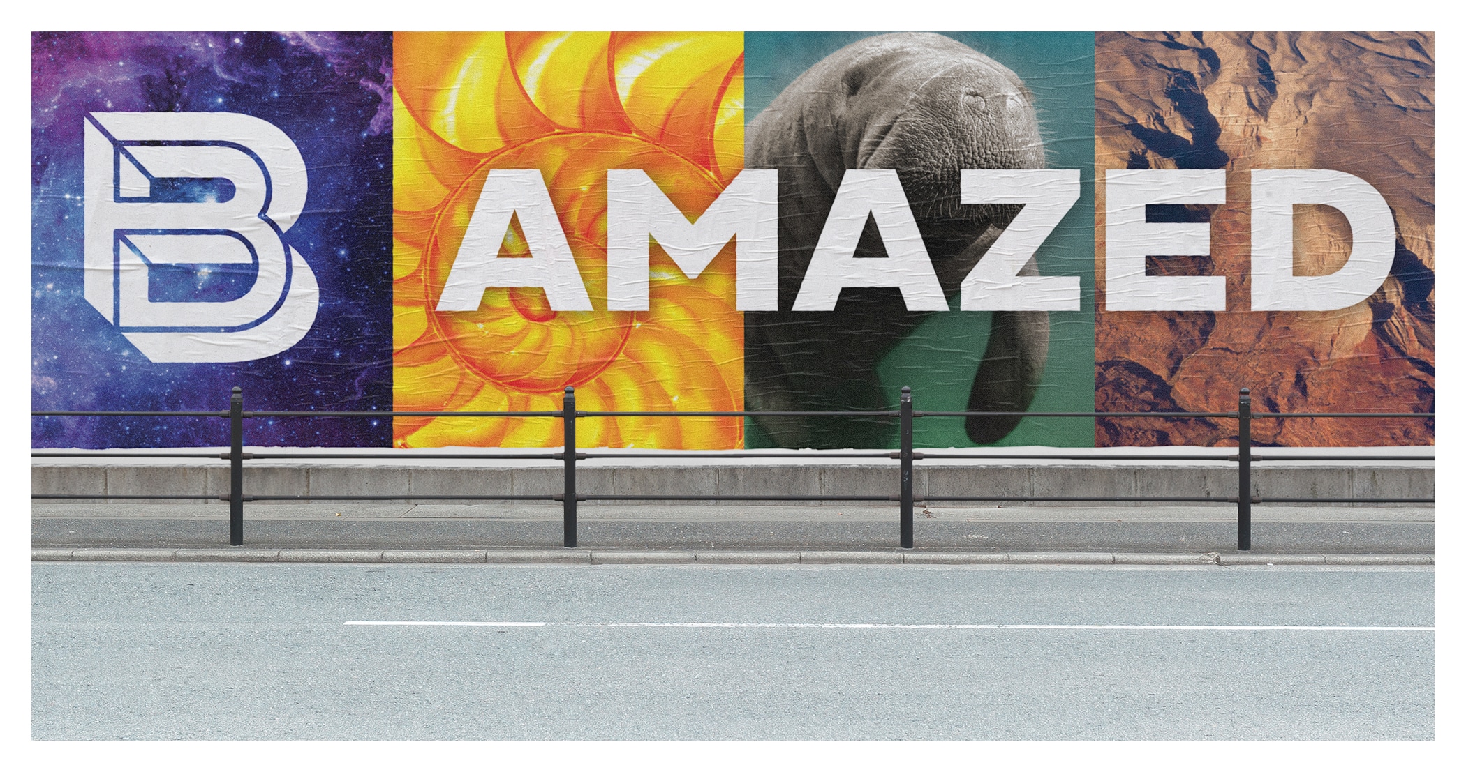 Photo of Be Amazed outdoor board for the Bishop Museum