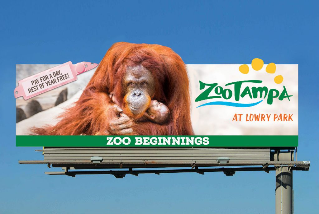 ZooTampa Billboard Creative