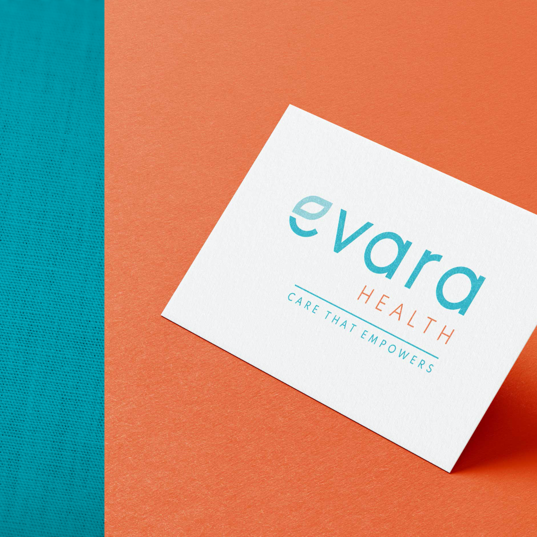 Evara Health business card