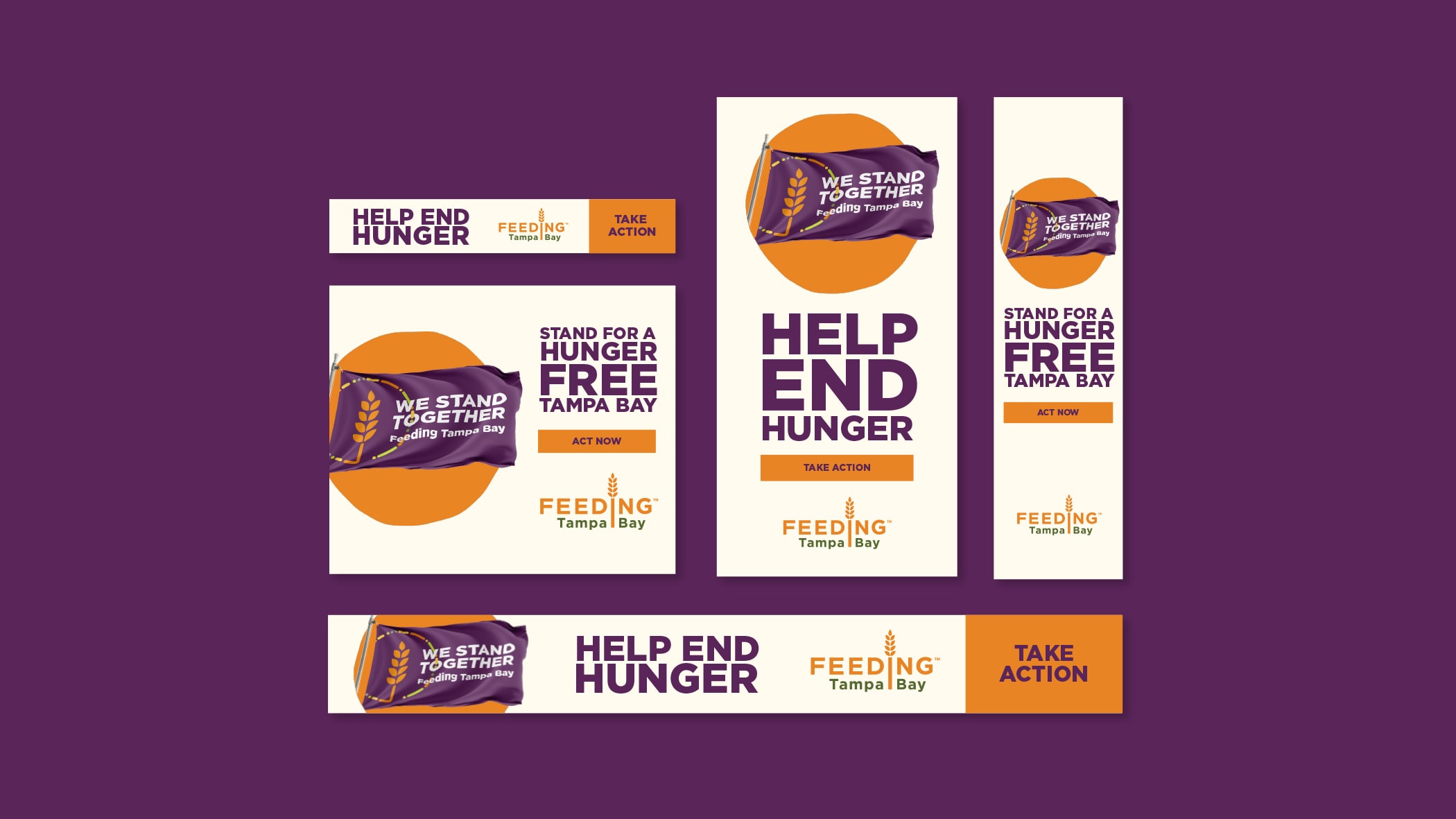 Digital Display Ads for Feeding Tampa Bay - Help End Hunger