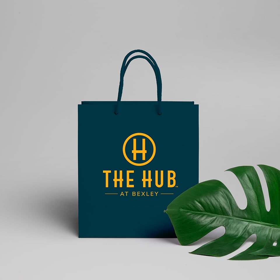 The Hub at Bexley shopping bag