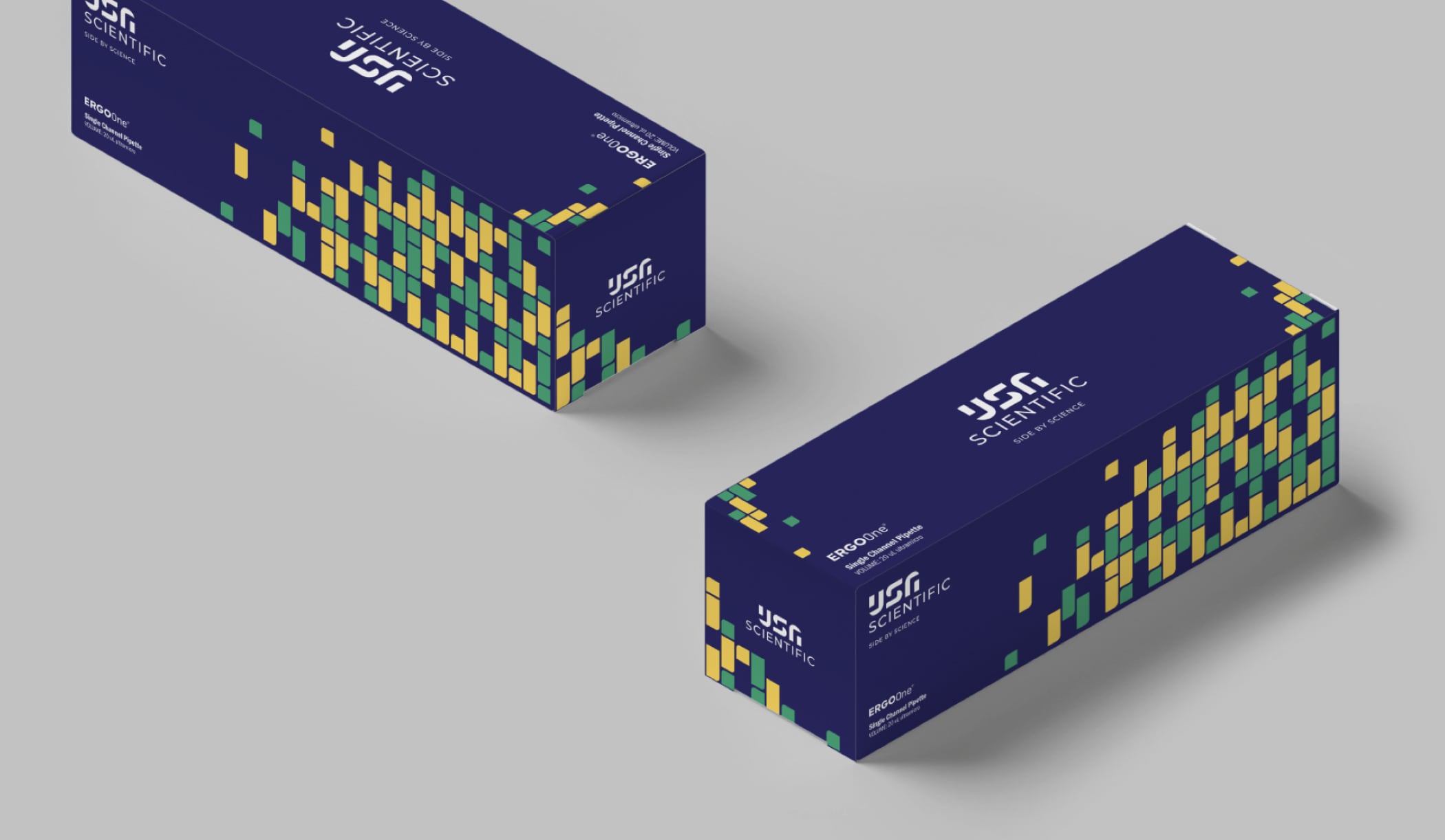 USA Scientific package design boxes