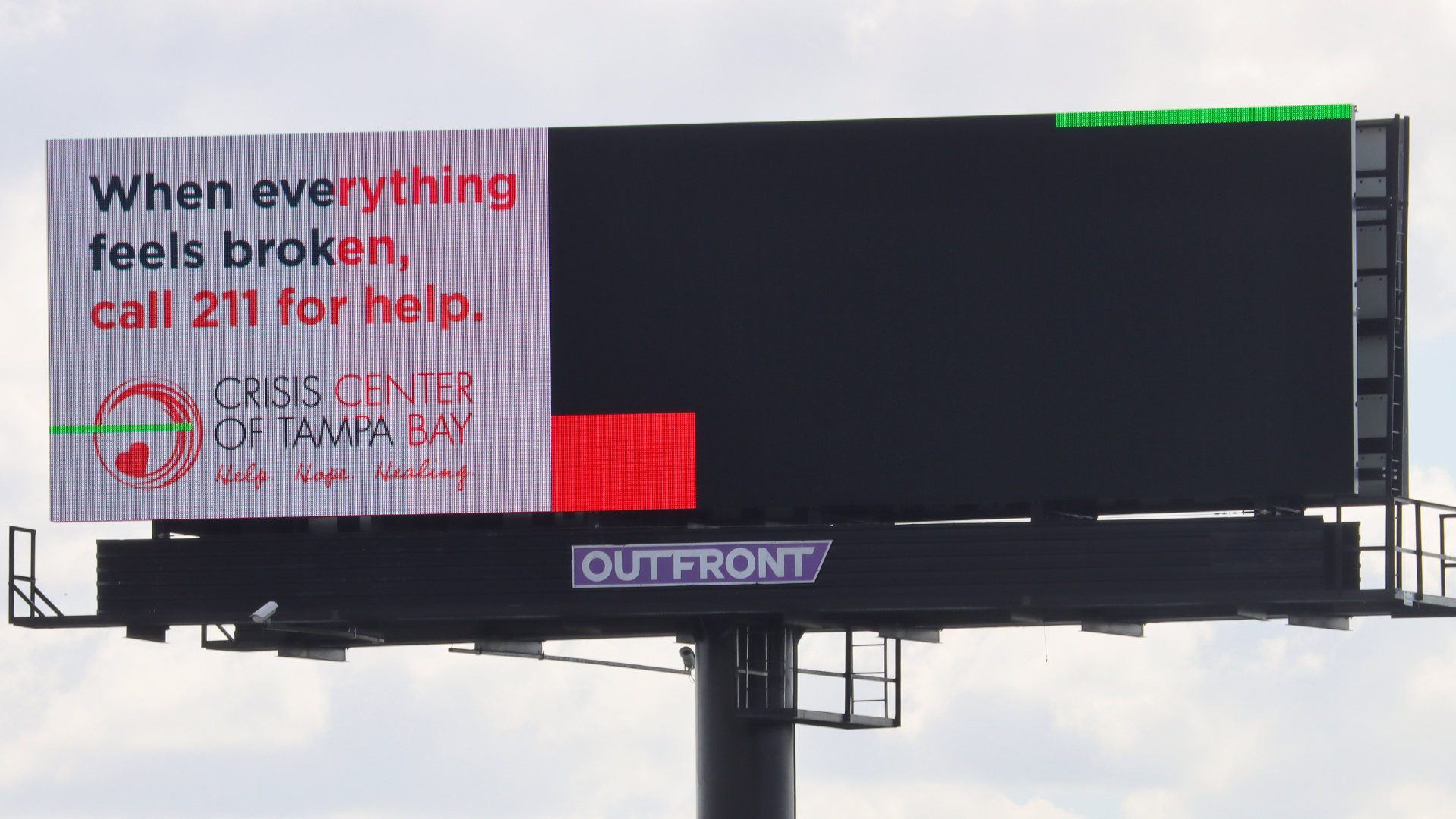 crisis center campaign billboards blog graphic